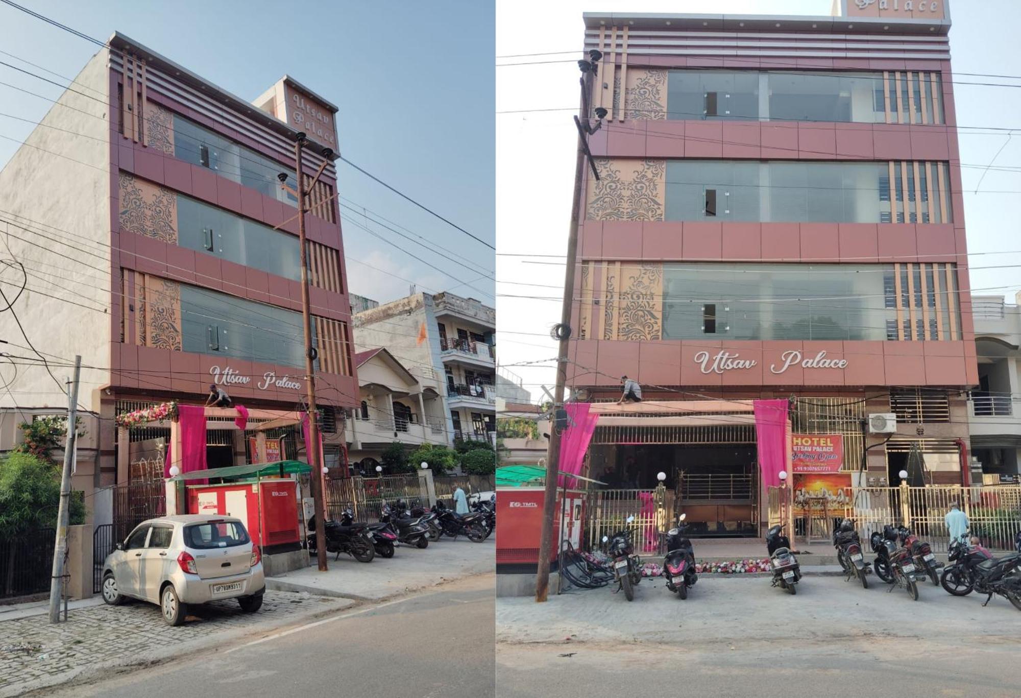 Hotel Utsav Palace Kānpur Exterior foto